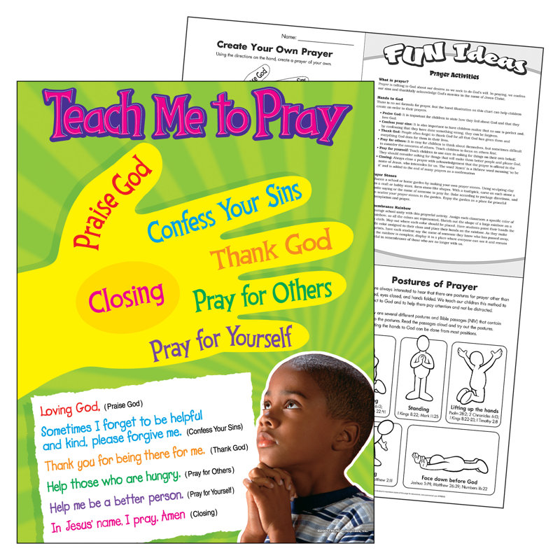 trend enterprises teach me to pray learning chart teach me to pray learning chart